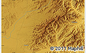 Physical Map of the area around 43° 27' 40" N, 117° 22' 30" E