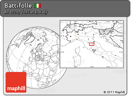 Blank Location Map of Battifolle