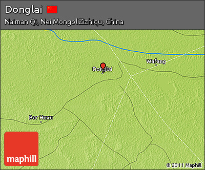 Physical 3D Map of Donglai
