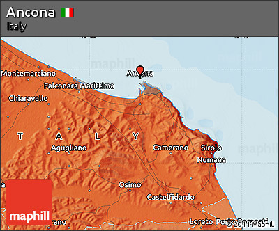 Political Map of Ancona