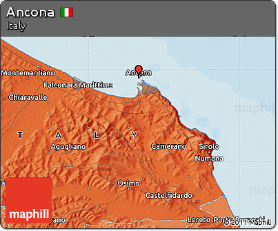 Political Map of Ancona