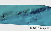 Satellite Panoramic Map of the area around 43° 27' 40" N, 147° 7' 30" E