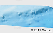 Shaded Relief Panoramic Map of the area around 43° 27' 40" N, 147° 7' 30" E
