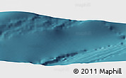 Satellite Panoramic Map of the area around 43° 27' 40" N, 148° 49' 29" E