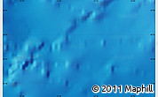 Physical Map of the area around 43° 27' 40" N, 14° 22' 30" W