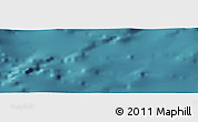 Satellite Panoramic Map of the area around 43° 27' 40" N, 14° 22' 30" W