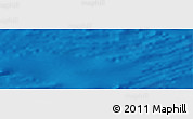 Shaded Relief Panoramic Map of the area around 43° 27' 40" N, 157° 19' 29" E