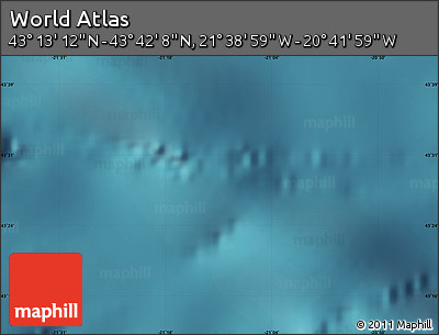 Satellite Map of the Area around 43° 27' 40" N, 21° 10' 29" W