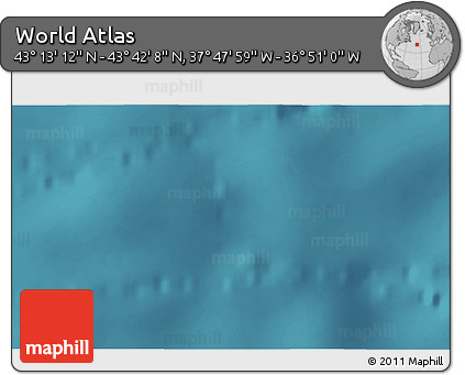 Satellite 3D Map of the Area around 43° 27' 40" N, 37° 19' 30" W