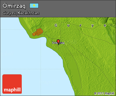 Physical Map of Ömirzaq