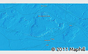 Political 3D Map of the area around 43° 27' 40" N, 52° 46' 29" E