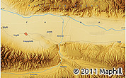 Physical Map of the area around 43° 27' 40" N, 82° 31' 30" E