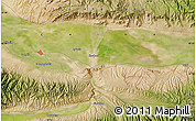Satellite Map of the area around 43° 27' 40" N, 82° 31' 30" E