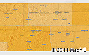 Political 3D Map of Elwell