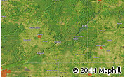 Satellite Map of Hesperia