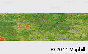 Satellite Panoramic Map of Hesperia