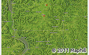 Satellite Map of Red Mound