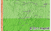 Political Map of the area around 43° 53' 30" N, 103° 37' 30" W