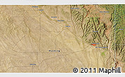 Satellite 3D Map of the area around 43° 53' 30" N, 104° 28' 29" W