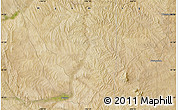 Satellite Map of the area around 43° 53' 30" N, 106° 10' 30" W