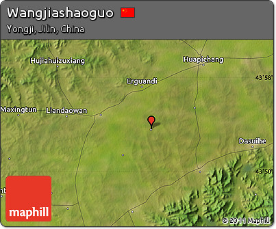 Satellite Map of Wangjiashaoguo