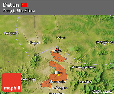 Satellite Map of Datun
