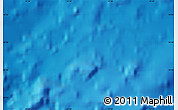 Physical Map of the area around 43° 53' 30" N, 15° 13' 29" W