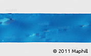 Physical Panoramic Map of the area around 43° 53' 30" N, 167° 31' 30" E