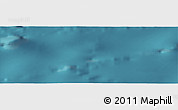 Satellite Panoramic Map of the area around 43° 53' 30" N, 167° 31' 30" E