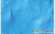 Physical Map of the area around 43° 53' 30" N, 16° 55' 29" W