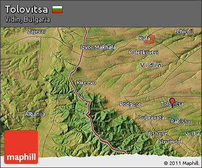 Satellite 3D Map of Tolovitsa