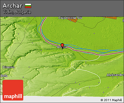 Physical 3D Map of Archar