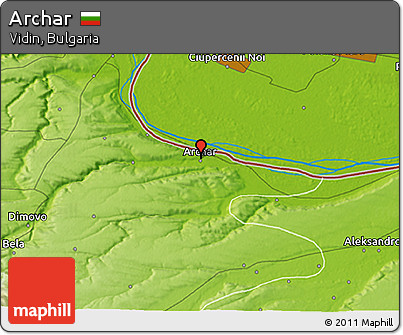 Physical 3D Map of Archar
