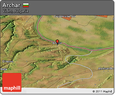 Satellite 3D Map of Archar