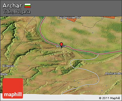 Satellite 3D Map of Archar