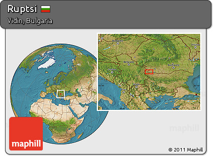 Satellite Location Map of Ruptsi