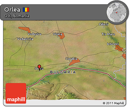 Satellite 3D Map of Orlea