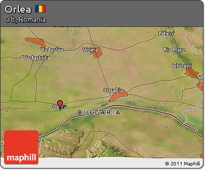 Satellite 3D Map of Orlea