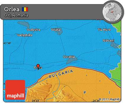 Political Map of Orlea