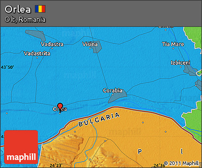 Political Map of Orlea
