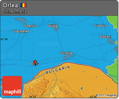 Political Map of Orlea