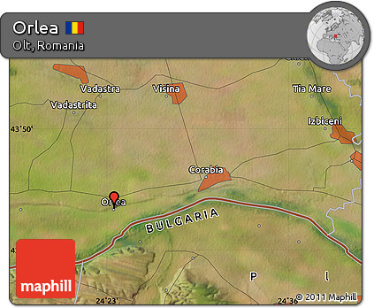 Satellite Map of Orlea