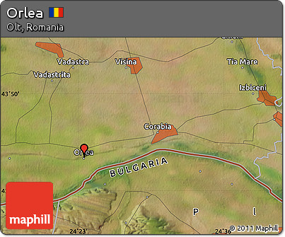Satellite Map of Orlea