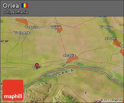 Satellite Map of Orlea