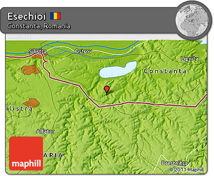 Physical 3D Map of Esechioi