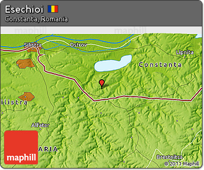 Physical 3D Map of Esechioi