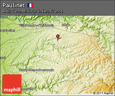 Physical 3D Map of Paulinet