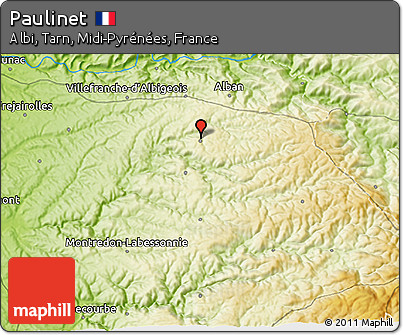 Physical 3D Map of Paulinet