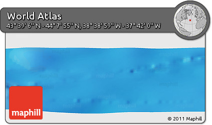 Physical Panoramic Map of the Area around 43° 53' 30" N, 38° 10' 29" W