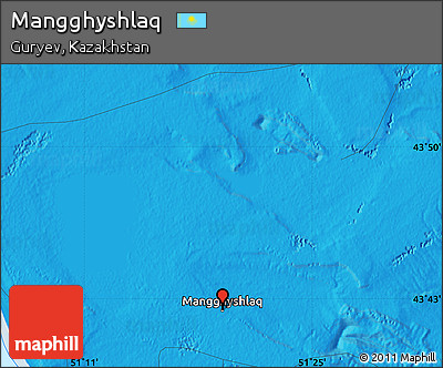 Political Map of Mangghyshlaq
